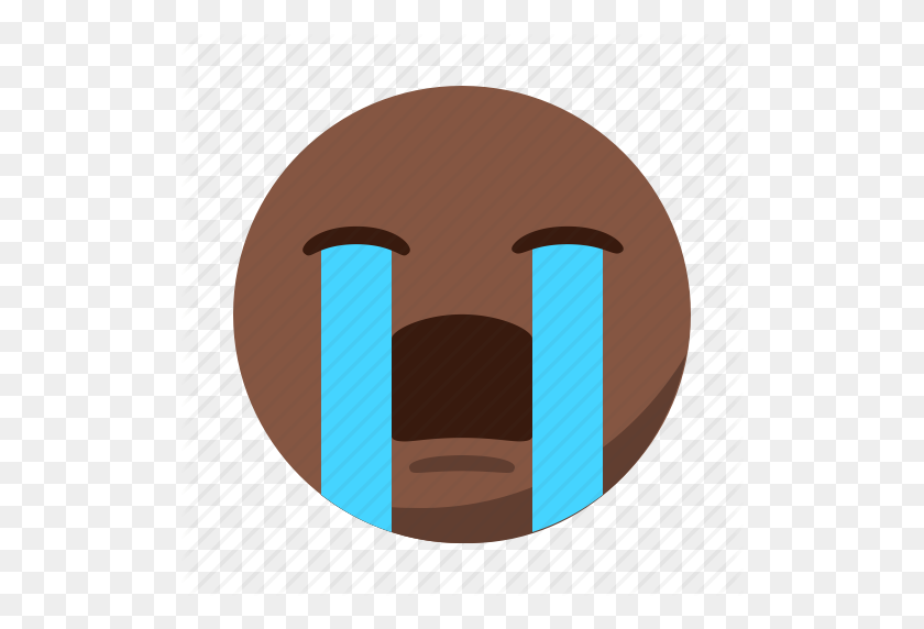 512x512 Cry, Depressed, Emoji, Emoticon, Face, Sad, Tear Icon - Tear Emoji PNG