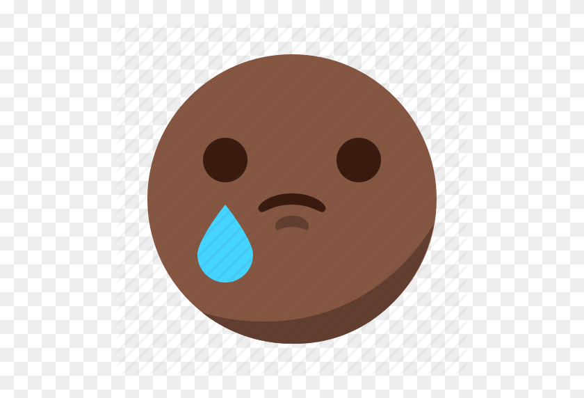 512x512 Cry, Depressed, Emoji, Emoticon, Face, Sad, Tear Icon - Crying Face PNG
