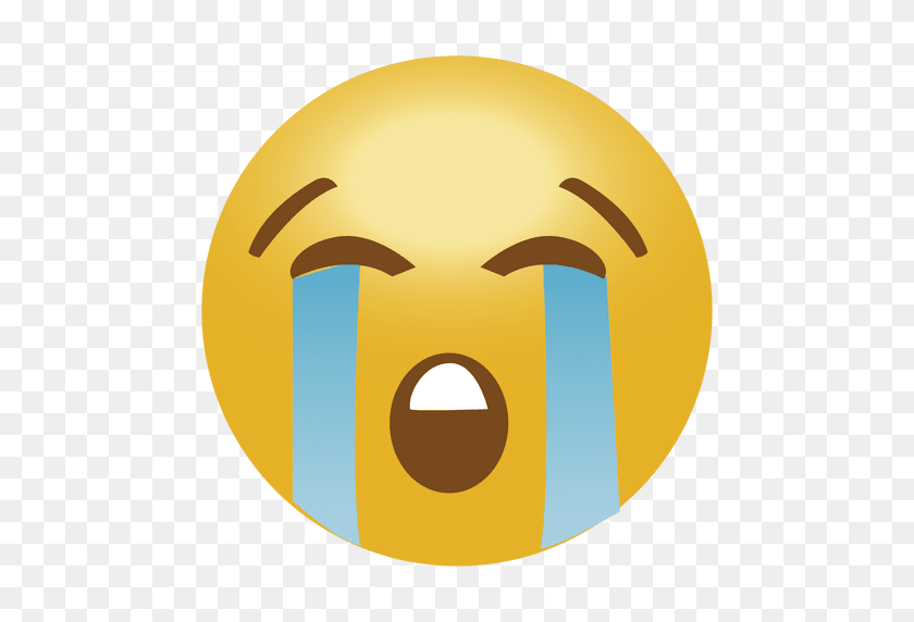 512x512 Cry Emoji Emoticon - Money Face Emoji PNG