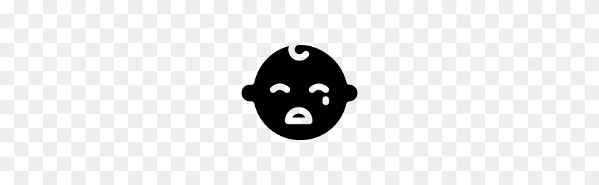 200x200 Crying Baby Icons Noun Project - Crying Baby PNG