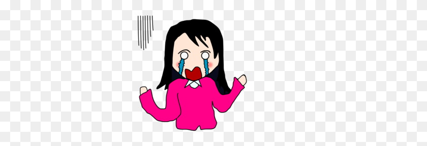 298x228 Crying Cartoon Woman Clip Art - Crying Clipart