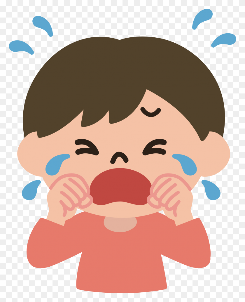 1901x2376 Crying Clip Art Clipart Plush - Crying Clipart