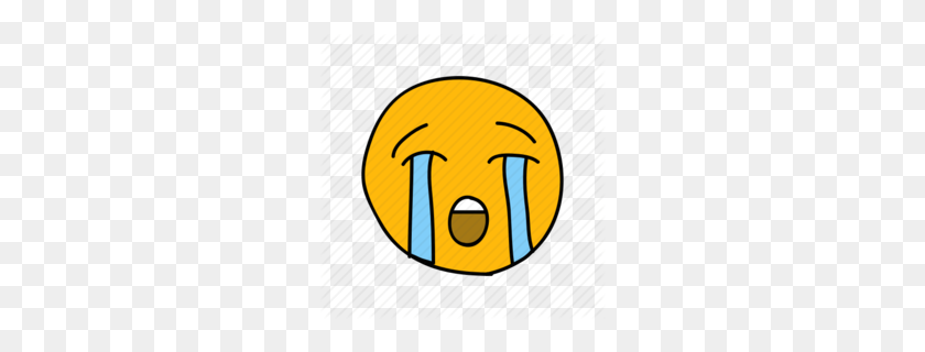 260x260 Crying Clipart - Crying Face Clipart
