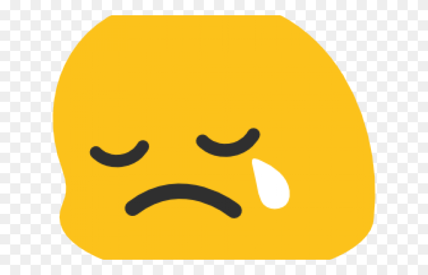 640x480 Плач Emoji Клипарт Лицо - Плачущее Лицо Клипарт