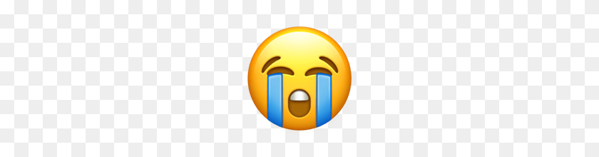 160x160 Llorando Emoji Significado Con Imágenes De La A A La Z - Lágrima Emoji Png
