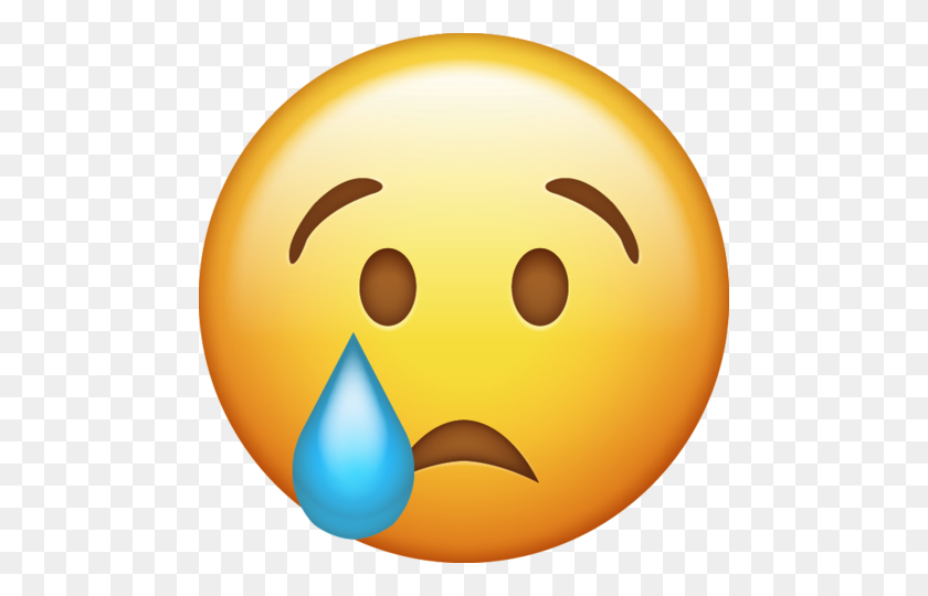 480x480 Crying Emoji Png Icon - Unicorn Emoji PNG