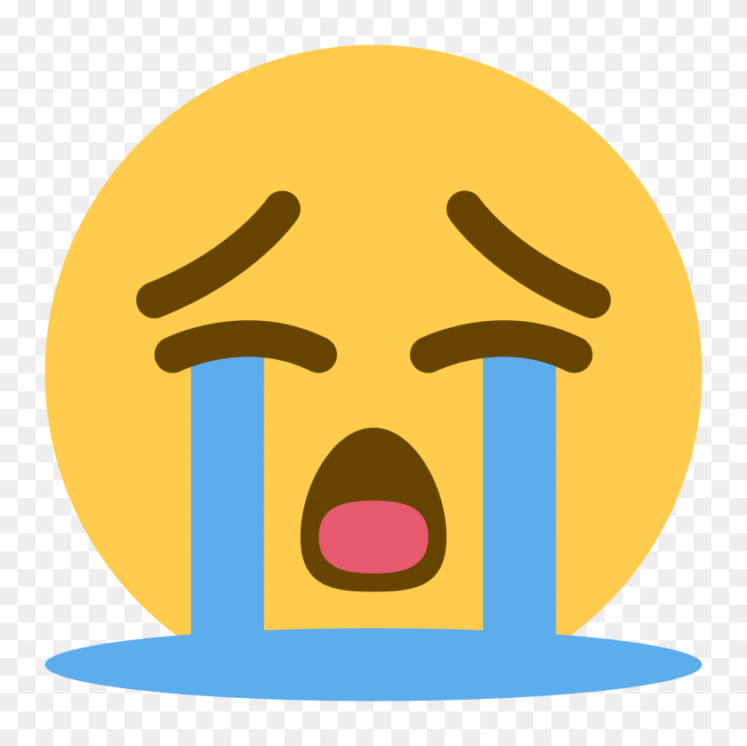 2000x2000 Crying Emoji Transparent Png - PNG Emojis