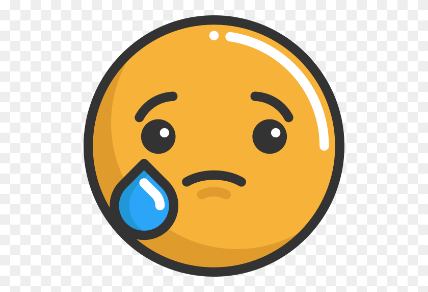 512x512 Crying Icon With Png And Vector Format For Free Unlimited Download - Crying Face PNG