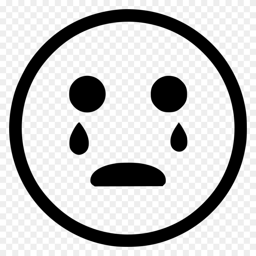 980x980 Crying Trouble Stress Smile Smiley Png Icon Free Download - Stress PNG