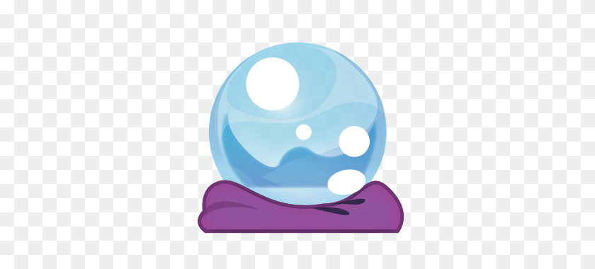 320x320 Crystal Ball Emojidex - Crystal Ball PNG