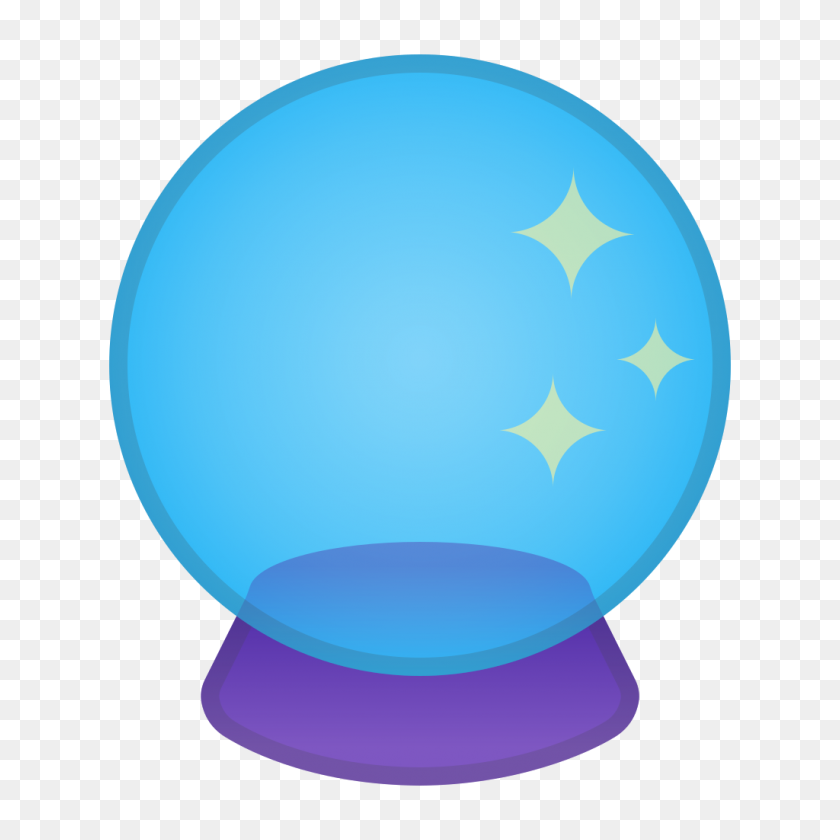 1024x1024 Crystal Ball Icon Noto Emoji Activities Iconset Google - Sphere PNG