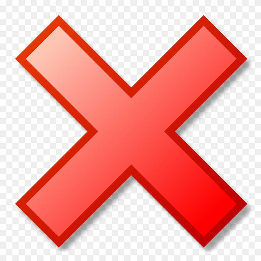 1024x1024 Crystal Button Cancel - Close Button PNG