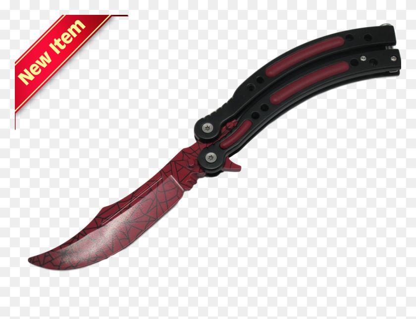 1000x750 Csgo Inspired Bali Song Black Widow Upswept Butterfly Training - Csgo Knife PNG