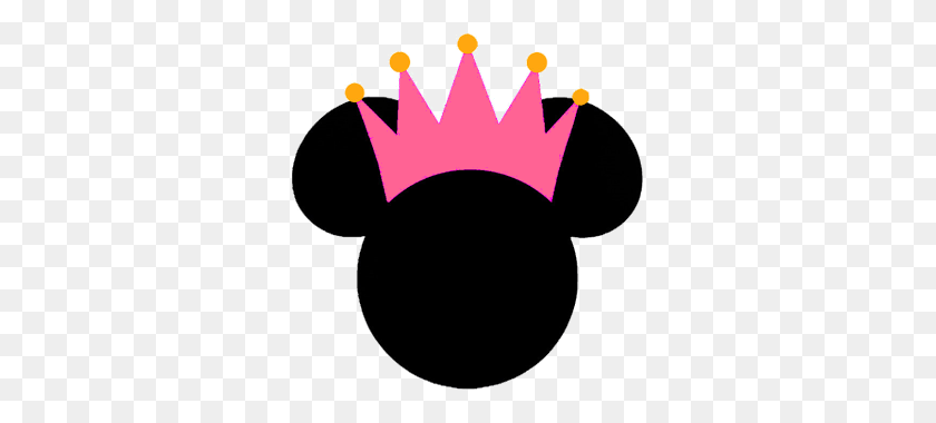 315x320 Cuarta Parte De Minnie Princesa Etiquetas, Y Fondos Para - Mickey Mouse Head Png