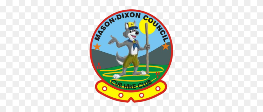267x300 Cub Hike Club Mason Dixon Council, Bsa - Imágenes Prediseñadas De Cub Scout