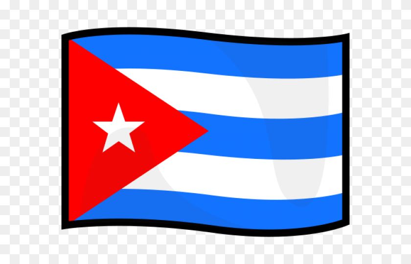 640x480 Cuba Flag Clipart Png - Cuba Clipart