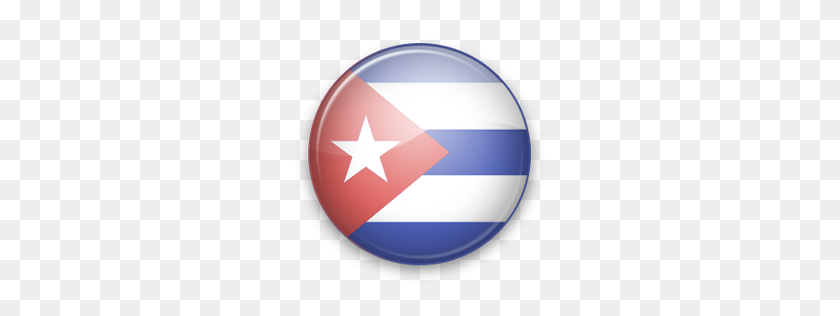 256x256 Cuba Icono - Bandera Cubana Png