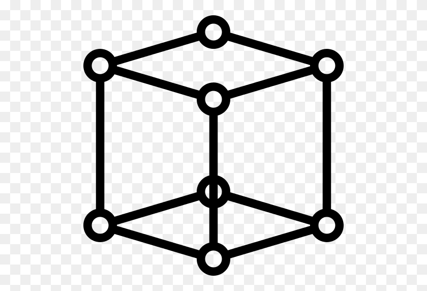 512x512 Значок Куб Атом Png - Атом Png