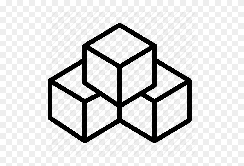 512x512 Cubo, Cubos, Sal, Azúcar, Icono De Sabor - Imágenes Prediseñadas De Cubo De Azúcar