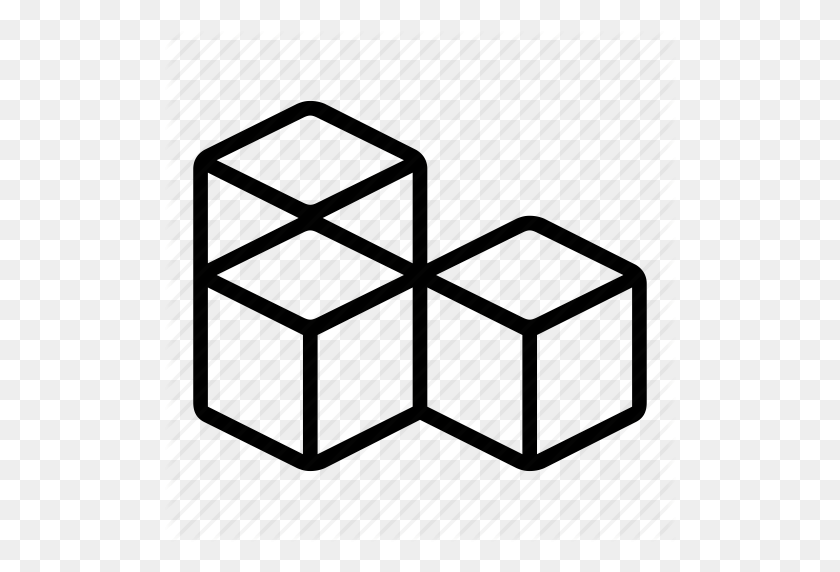 512x512 Cubes, Sugar, Sweet Icon - Sugar Cube Clipart