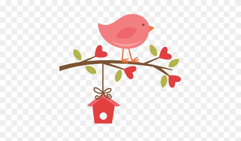 432x432 Cuckoo Bird On Tree Branch Clip Art Of A Winging - Bird In Tree Clipart