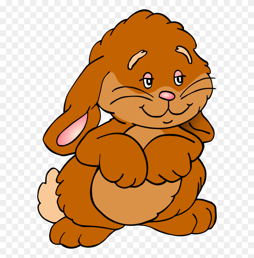 594x792 Cuddle Clipart Cute Bunny - Cute Rabbit Clipart