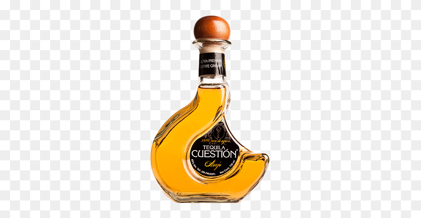 275x375 Cuestion Tequila - Patron Bottle PNG