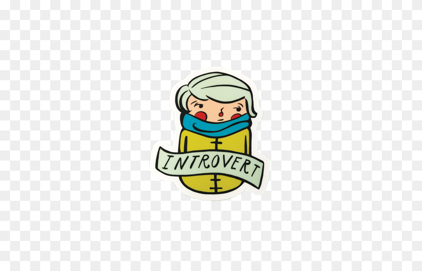 320x480 Culture Flock Clothing - Introvert Clipart
