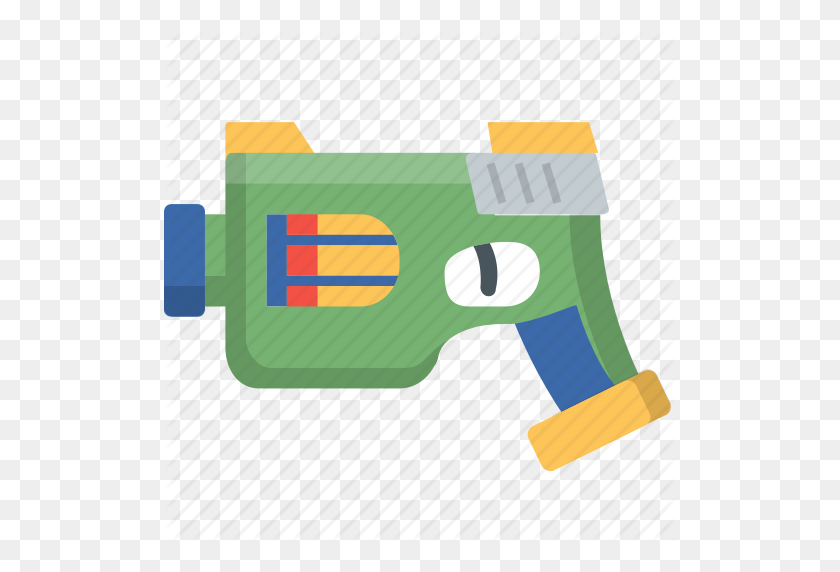 512x512 Culture, Fun, Gun, Nerf, Play, Startup, Toy Icon - Gun Emoji PNG