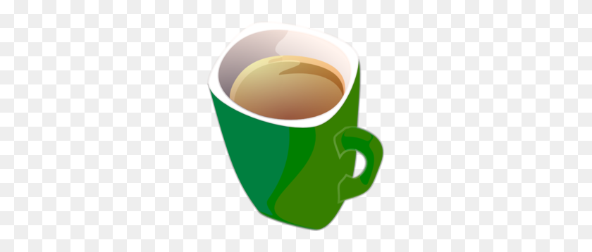 252x298 Imágenes Prediseñadas De La Taza De Café Verde - Imágenes Prediseñadas De Café Fondo Transparente