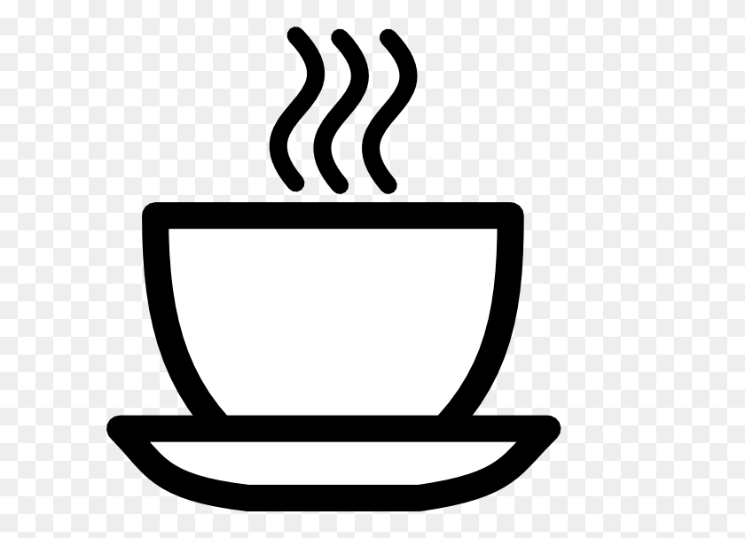 600x547 Cup Clipart Hot Milk - Tea Leaves Clipart