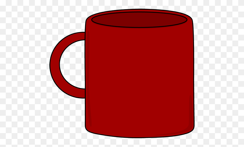 500x448 Cup Clipart Mug - Coffee Cup Clipart