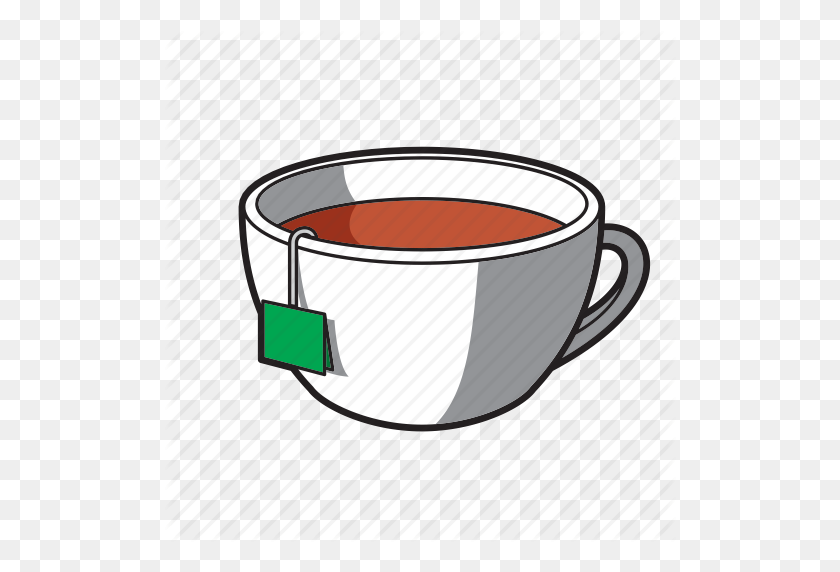 512x512 Чашка, Напиток, Чай, Значок Чашки Чая - Чашка Png