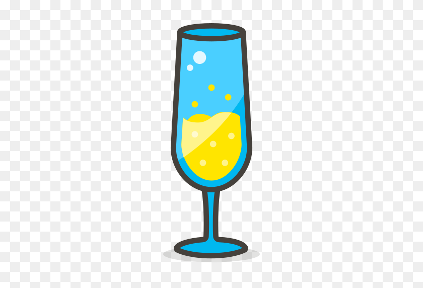 512x512 Copa, Copa, Champán, Bebida Icono Gratis De Otro Conjunto De Iconos Emoji - Champán Emoji Png
