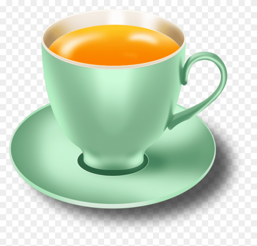 850x811 Cup Png - Teacup PNG
