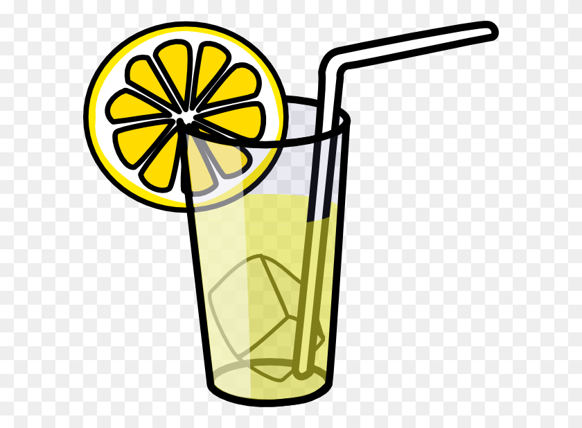 600x558 Cup Straw Clipart - Straw Clipart
