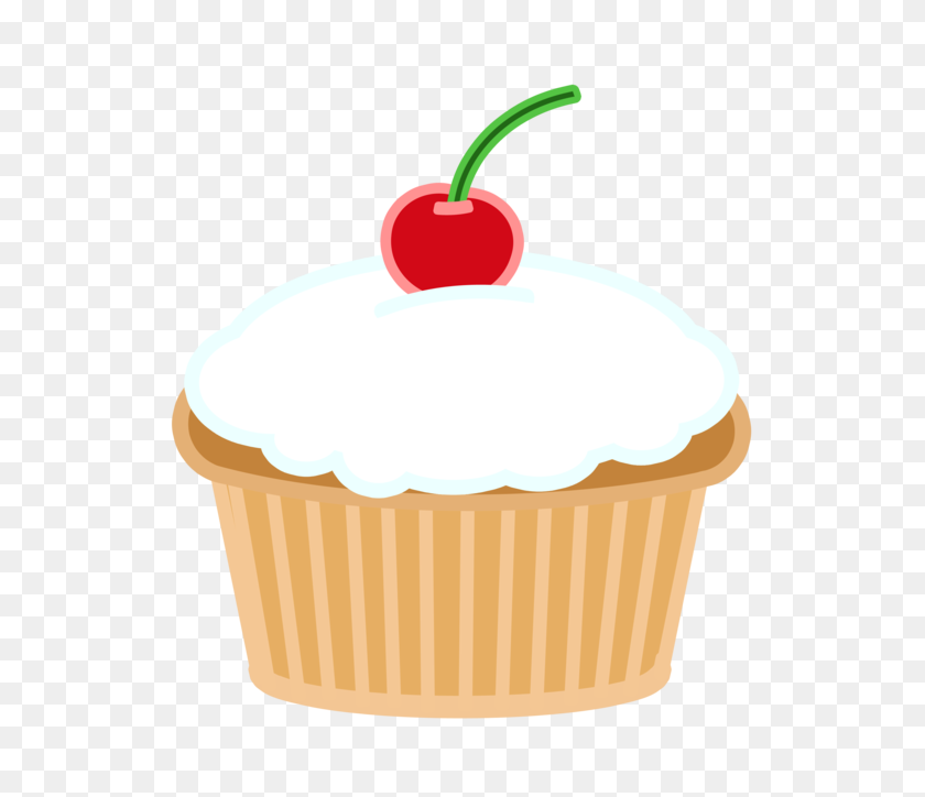 600x664 Cupcake Animation Group With Items - Quick Clipart