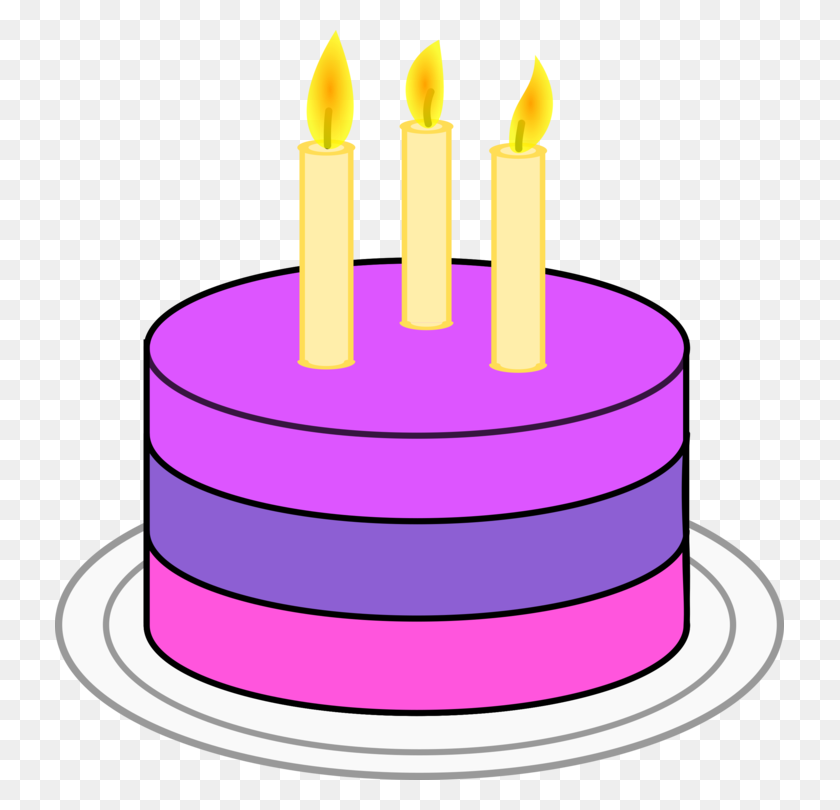 729x750 Cupcake Birthday Candles Birthday Cake Princess Cake Free - Cupcake With Candle Clipart