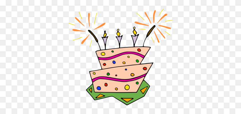 363x340 Cupcake Birthday Candles Birthday Cake Princess Cake Free - Funnel Cake Clip Art