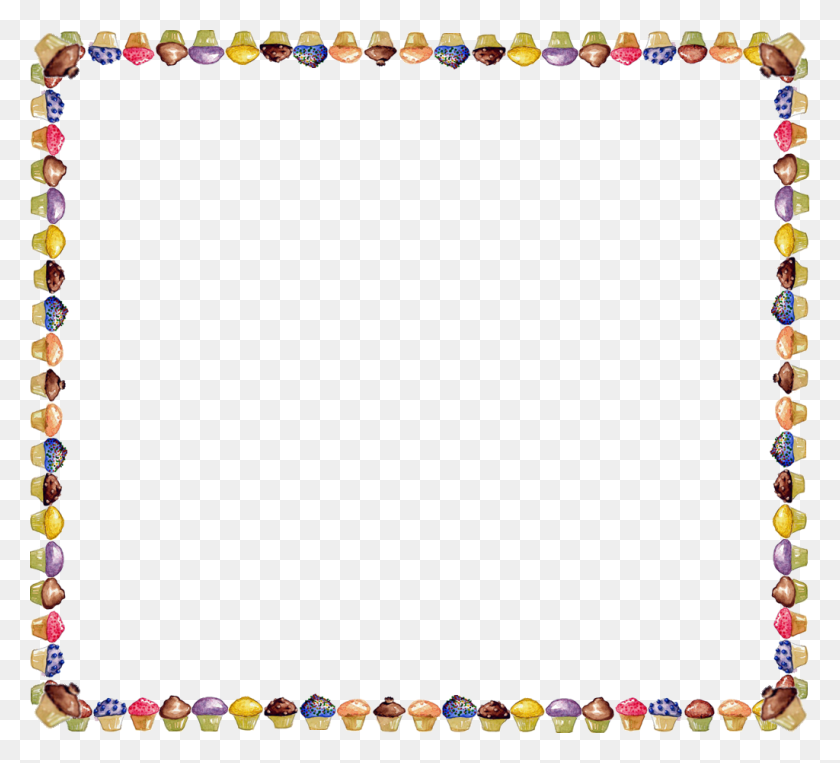 1024x924 Cupcake Border Clipart For Free Clipart - Free Disney Clipart Borders