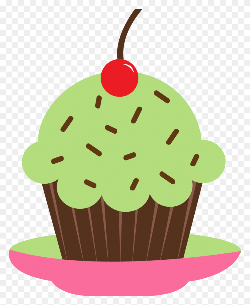 1412x1744 Cupcake Clip Art - Baking Supplies Clipart