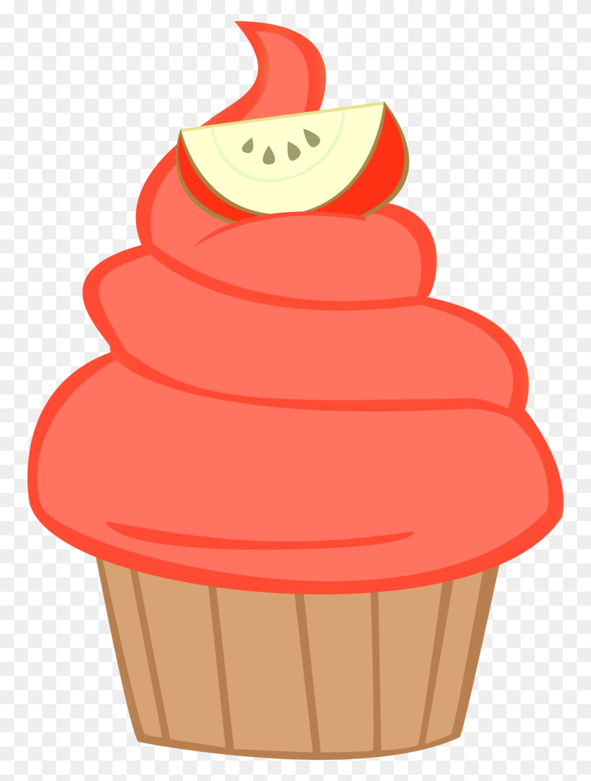 762x1049 Cupcake Clip Art Cupcake Png, Mlp, Cupcake - Nutella Clipart