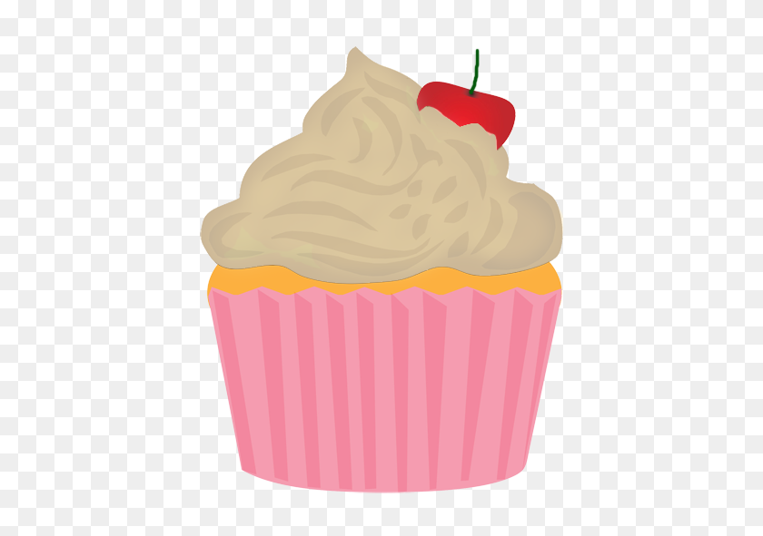 438x531 Cupcake Clip Art Image - Funny Coffee Clipart