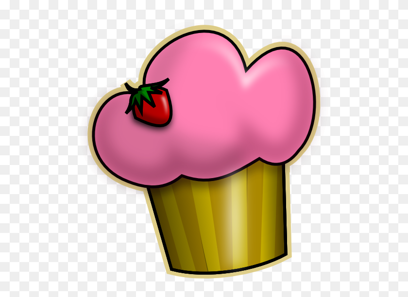 524x552 Cupcake Clipart Free Download - Cupcake Clipart PNG