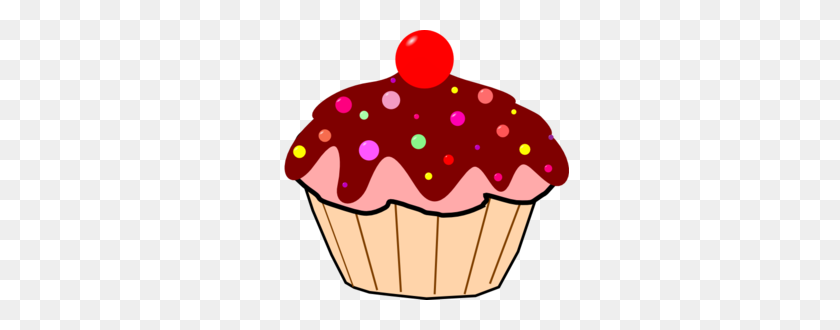 299x270 Cupcake Clipart Free Download - Icing Clipart