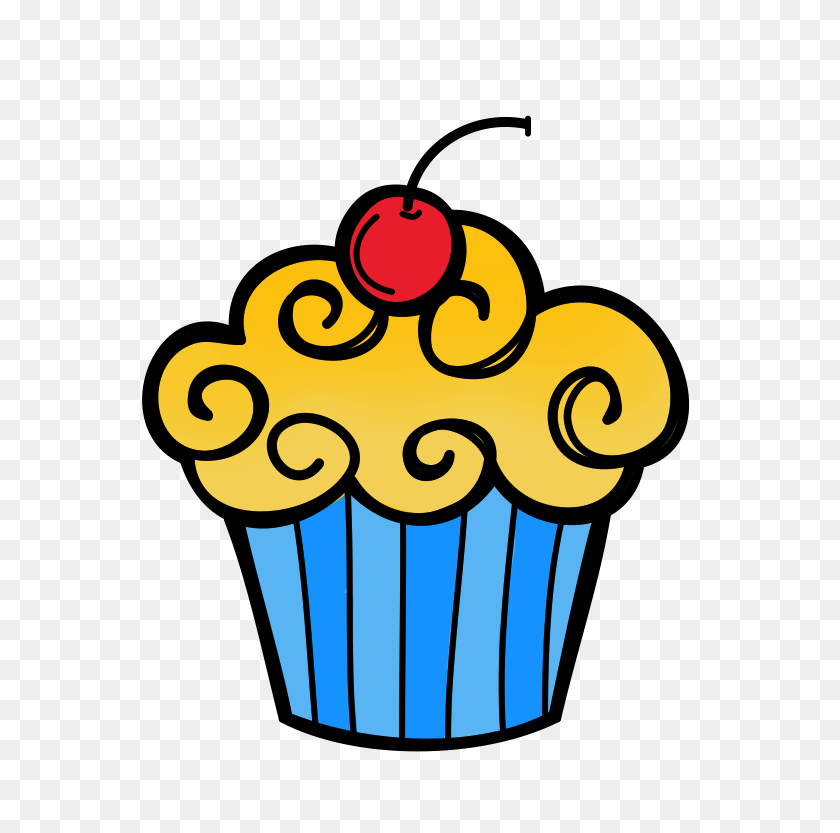 636x773 Cupcake Clipart Images - Donuts With Dad Clipart