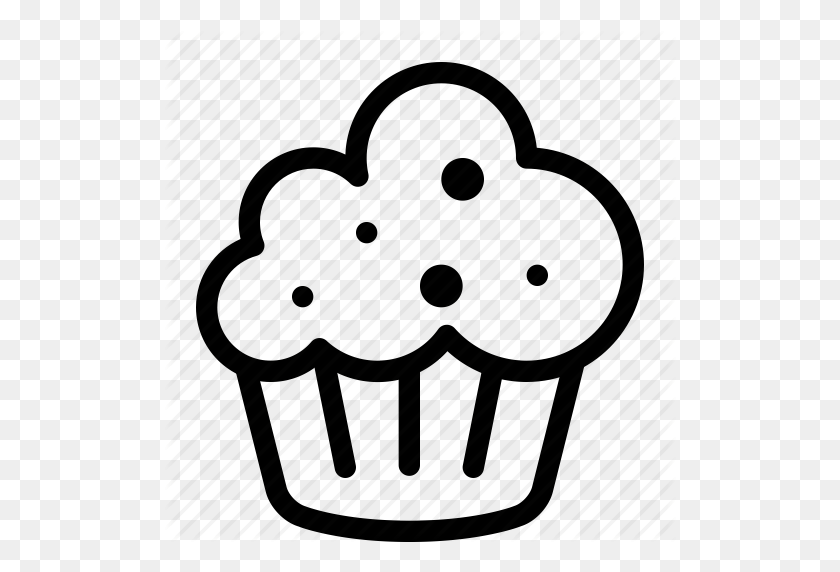 512x512 Cupcake, Dessert, Food, Muffin, Sweet Icon - Muffin PNG