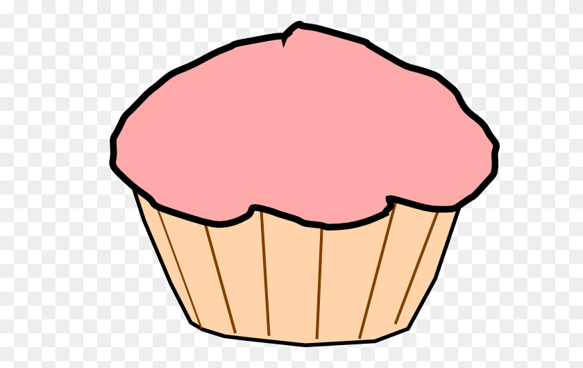 600x470 Cupcake Free Images - Pink Shirt Clipart