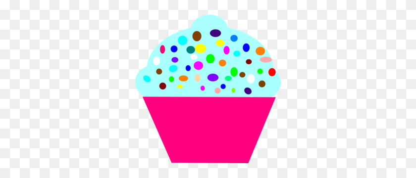 294x300 Cupcake Outline Clip Art Clipart Image - Cupcake Clipart Outline