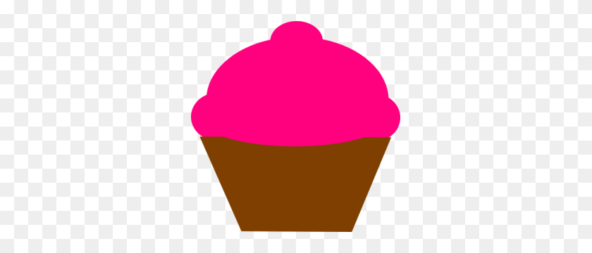 297x300 Cupcake Pink Clip Art - Ice Cream Border Clipart